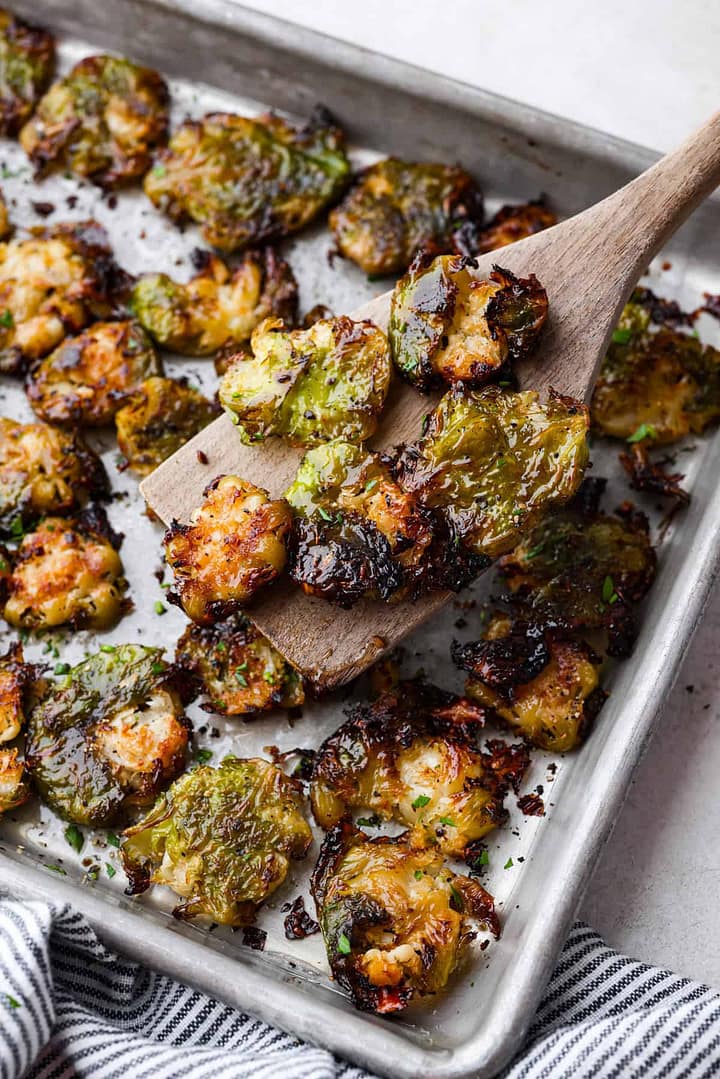 Smashed Brussels Sprouts | The Recipe Critic