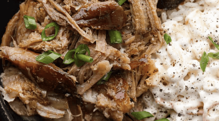 Hawaiian Style Slow Cooker Kalua Pulled Pork